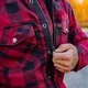 Moto košeľa BOS Lumberjack - Orange
