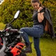 Moto topánky W-TEC Benga - čierna