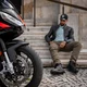 Moto jeansy W-TEC Wallbridge Olive - olivovo zelená