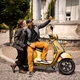 Moto jeansy W-TEC Wallbridge Caramel - karamelová