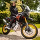 Dámske moto topánky W-TEC Moanna - čierno-červená