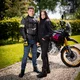 Letná moto bunda W-TEC Pelyes - šedá-fluo