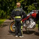 Detská rastúca moto bunda W-TEC Pinapoco - čierna-fluo