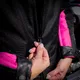 Dámska moto bunda W-TEC Durmana - čierno-ružová