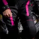 Dámske moto nohavice W-TEC Durmanes Lady - čierno-ružová