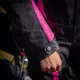 Dámska moto bunda W-TEC Durmana - čierno-ružová