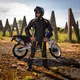 Pánske letné moto nohavice W-TEC Toranio - čierno-žltá