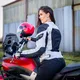 Dámska letná textilná moto bunda BOS Aylin - Silver Grey