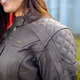 Dámská kožená moto bunda W-TEC Kaika