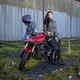 Dámske moto nohavice W-TEC Siema - čierna