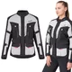 Dámska moto bunda W-TEC Xenia CE - čierno-šedá - čierno-šedá