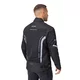 Letná pánska moto bunda W-TEC Mirelio - čierno-šedá