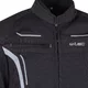 Letná pánska moto bunda W-TEC Mirelio - čierno-šedá