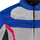 Letná pánska moto bunda W-TEC Mirelio - čierno-šedá