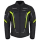Letná pánska moto bunda W-TEC Mirelio - čierna-fluo