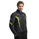 Letná pánska moto bunda W-TEC Mirelio - čierna-fluo