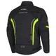 Letná pánska moto bunda W-TEC Mirelio - čierna-fluo