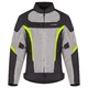 Letná dámska moto bunda W-TEC Mirelia - čierno-šedo-ružová