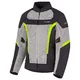 Letná dámska moto bunda W-TEC Mirelia - čierno-šedo-ružová