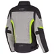 Letná dámska moto bunda W-TEC Mirelia - čierno-šedo-ružová
