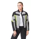 Letná dámska moto bunda W-TEC Mirelia - čierno-šedo-ružová