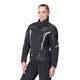 Letná dámska moto bunda W-TEC Mirelia - čierno-šedo-ružová