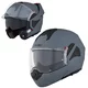 Preklápacia moto prilba W-TEC Sabron P/J - Nardo Grey - Nardo Grey