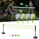 Svietiaca súprava na pickleball inSPORTline LRS400
