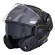 Preklápacia moto prilba W-TEC Zoroz P/J - Glossy Tricolor