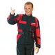 Detská moto bunda ROLEFF Kids - modro-čierna