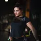 Dámske funkčné tričko s krátkym rukávom Nebbia FIT Activewear 440 - White