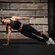 Dámske legíny s vysokým pásom Nebbia FIT Activewear 443 - Black