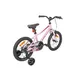 Detský bicykel Galaxy Mira 16" 9.0 - strieborná