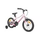 Detský bicykel Galaxy Mira 16" 9.0 - strieborná