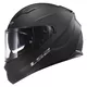 Moto prilba LS2 FF320 Stream Evo Matt Black - Matt Black