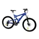 Celoodpružený bicykel DHS Royal 2646 - modrá