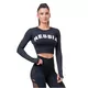 Dámsky crop top s dlhým rukávom Nebbia Sporty Hero 585