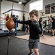Detské boxerské rukavice inSPORTline Bamzy - čierna