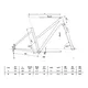 Dámsky crossový bicykel KELLYS CLEA 70 28" 7.0 - Red
