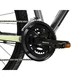 Dámsky crossový bicykel Kross EVADO 3.0 28" - model 2025 - šedá / zelená / lesk