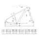 Dámsky horský bicykel KELLYS VANITY 30 26" 6.0 - White