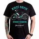 Tričko BLACK HEART Kozí dych - čierna - čierna