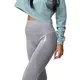 Dámske legíny Boco Wear Sparkle Grey Melange Shape Push Up - šedá