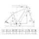 Trekingový elektrobicykel KELLYS E-Carson 70 P 28" 820Wh - model 2025 - Graphite Borealis