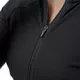 Dámska mikina na zips Nebbia INTENSE Warm-Up 833 - Black/Gold