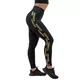 Dámske legíny s vysokým pásom Nebbia INTENSE Iconic 834 - Black/Gold - Black/Gold