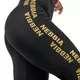 Dámske legíny s vysokým pásom Nebbia INTENSE Iconic 834 - Black/Gold