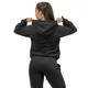 Dámska športová mikina s kapucňou Nebbia INTENSE Signature 845 - Black