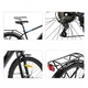 Juniorský elektrobicykel Joystar AMBRUM Matawak 26" 250 Wh • dojazd až 65 km • 155-175 cm - čierno-modrá