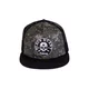 Šiltovka BLACK HEART Bastard Skull Trucker - khaki-čierna - khaki-čierna